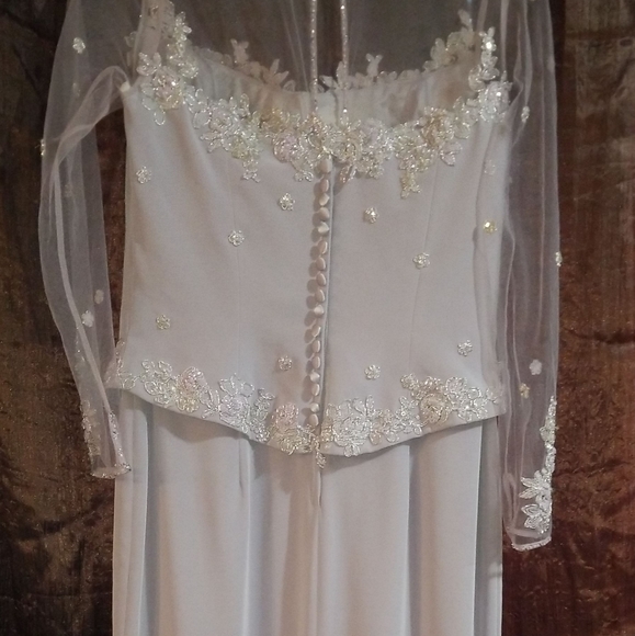 Montage Collection by Mon Cherie lavendar gown - Picture 8 of 8